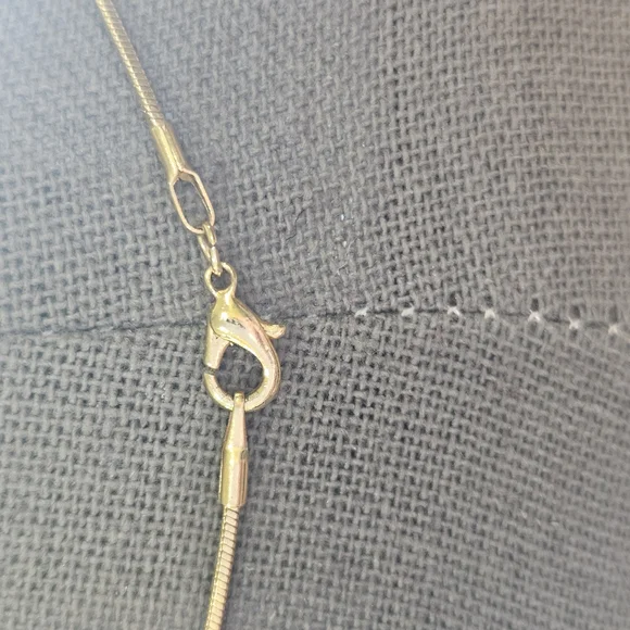 Repurposed CC Gold Pendant Necklace - Picture 7 of 13